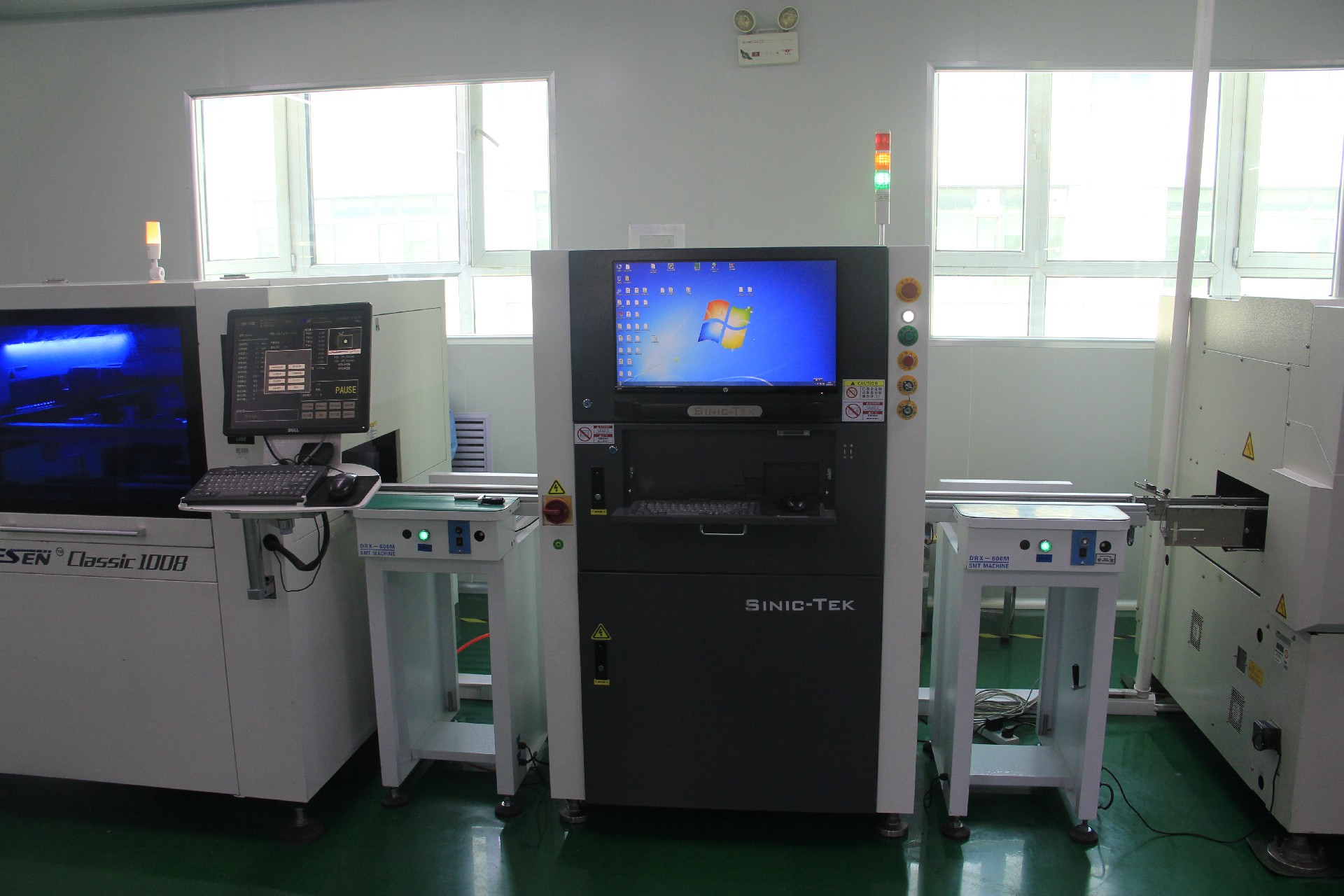 全自動印刷機+spi 全自動印刷機+spi